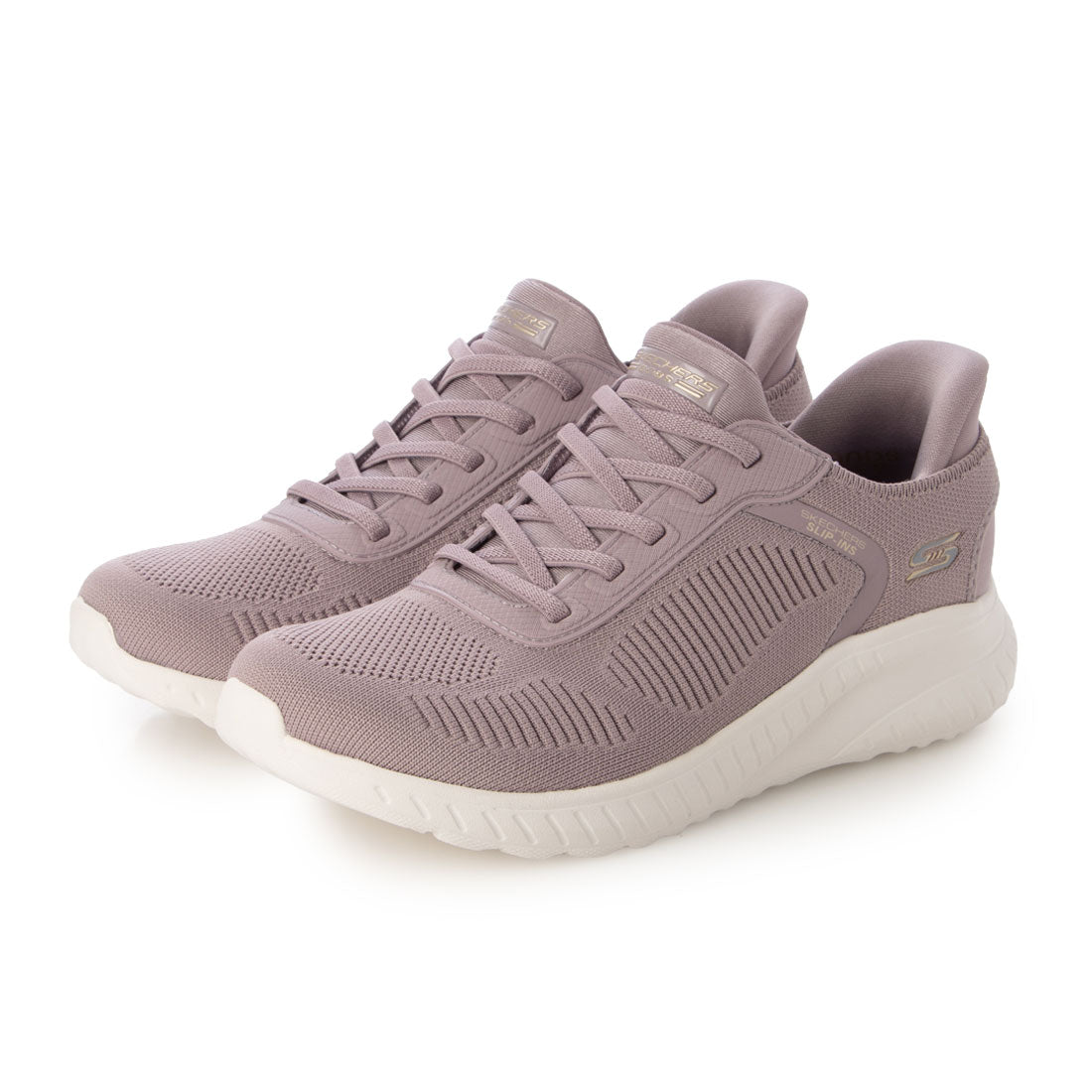 スケッチャーズ SKECHERS レディース スニーカー BOBS SQUAD CHAOS-CURRENT MUSE 117497W （パープル） パープル
