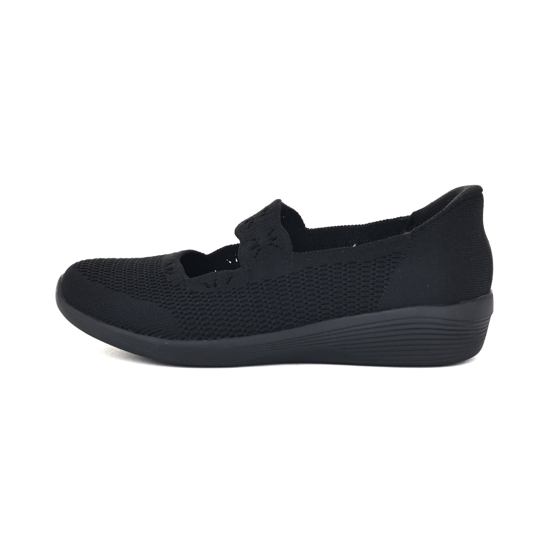 スケッチャーズ SKECHERS レディース スニーカー スリップインズ リップインズ アリヤ サトル グリーム 159405 ハンズフリー 仕事用 （ブラック） ブラック