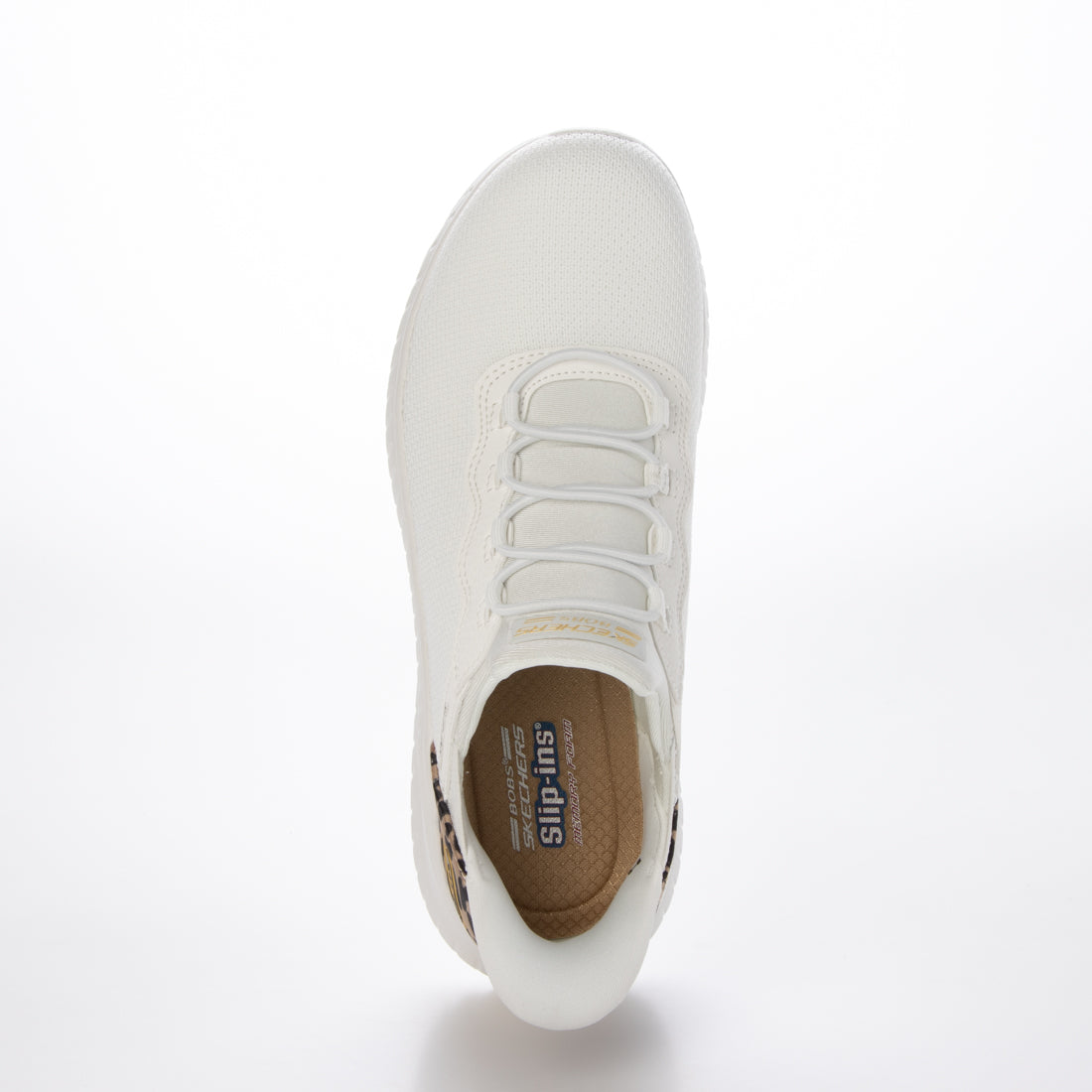スケッチャーズ SKECHERS スケッチャ (W)BOBS SQUAD CHAOS 117499  WHT （ホワイト） ホワイト