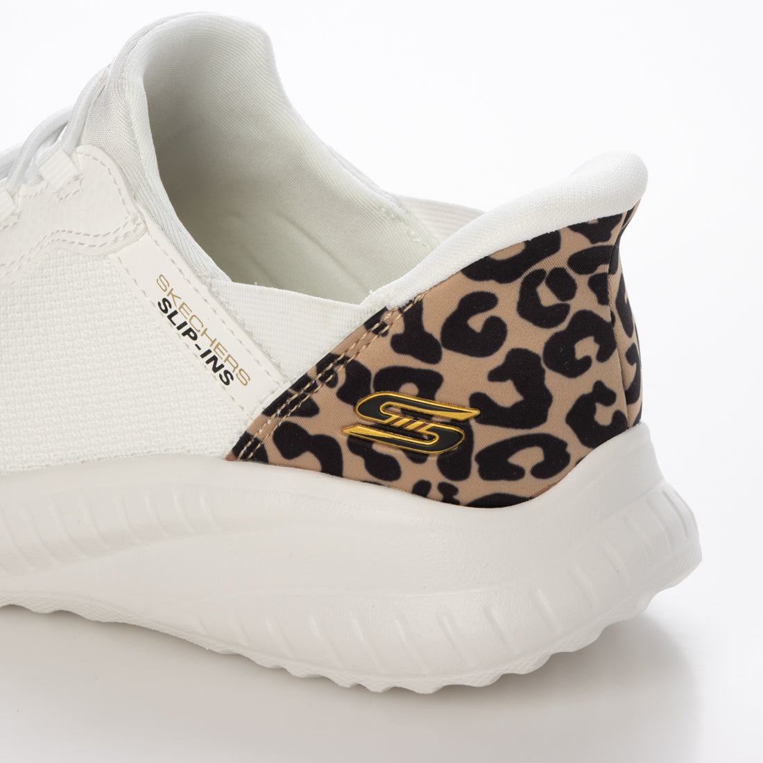 スケッチャーズ SKECHERS スケッチャ (W)BOBS SQUAD CHAOS 117499  WHT （ホワイト） ホワイト