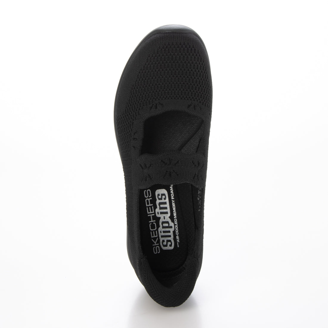 スケッチャーズ SKECHERS スリップインズ：アリヤ-サトル グリーム （ブラック） ブラック