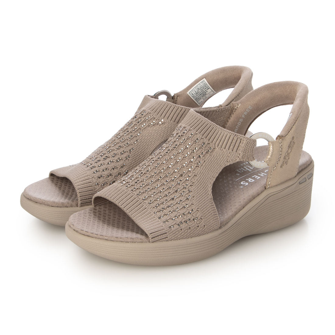 スケッチャーズ SKECHERS Slip-ins Martha Stewart:Pier Lite - Park Path（スリップインズ マーサ・スチュワート：ピアライト - パークパス） 188001 （トープ） トープ
