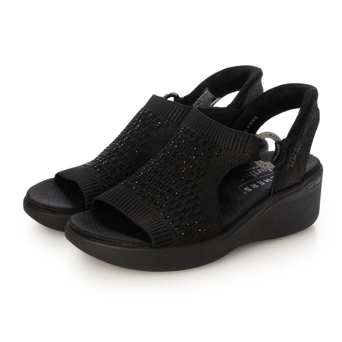 スケッチャーズ SKECHERS Slip-ins Martha Stewart:Pier Lite - Park Path（スリップインズ マーサ・スチュワート：ピアライト - パークパス） 188001 （ブラック/ブラック） ブラック/ブラック