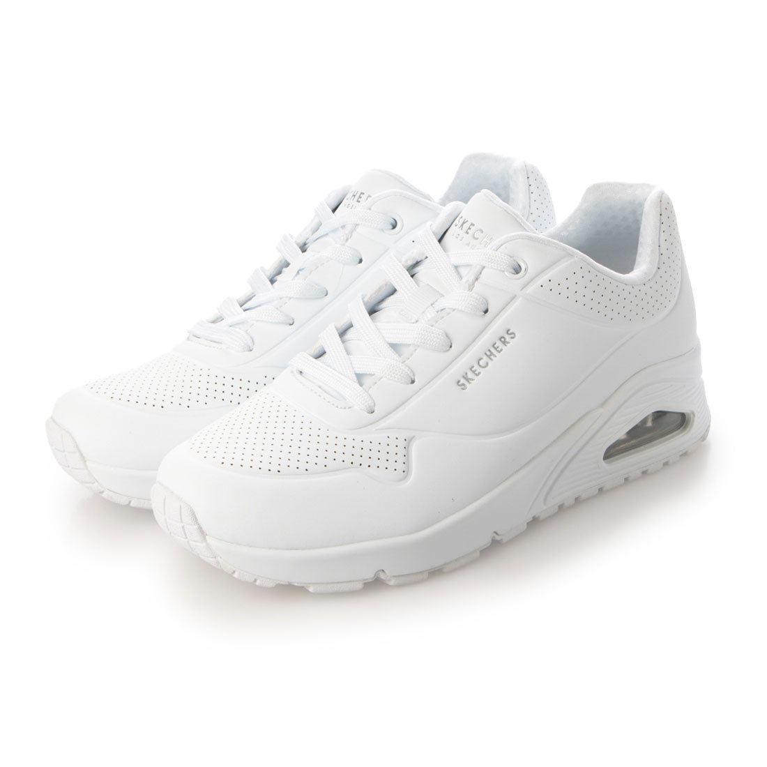 スケッチャーズ SKECHERS レディース スニーカー UNO - STAND ON AIR 73690,ホワイト
