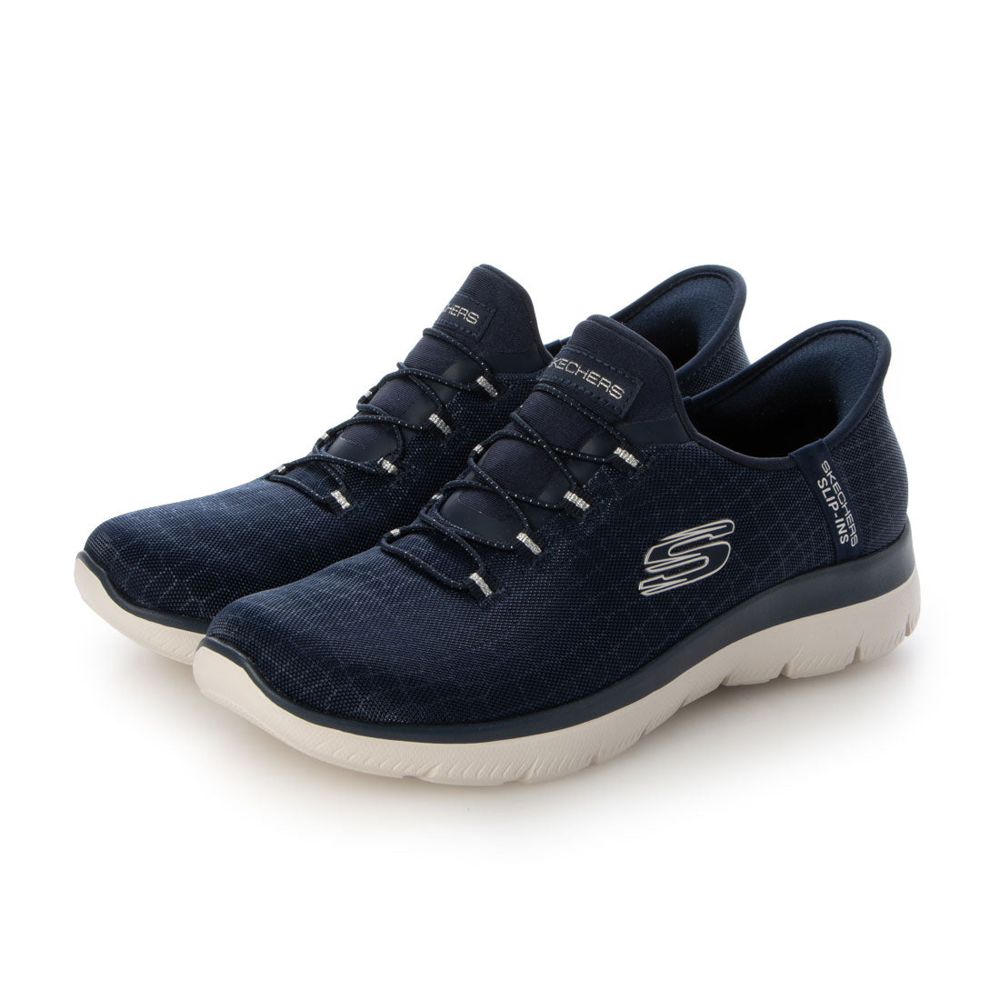 Bubu④ J726 SKECHERS SLIP-INS: SUMMITS - CLASSY NIGHT Slip-On Sneakers 150128