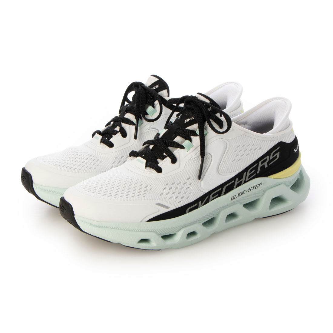 スケッチャーズ SKECHERS レディース スニーカー ローカット SLIP-INS スリップインズ GLIDE-STEP ATLUS 150510