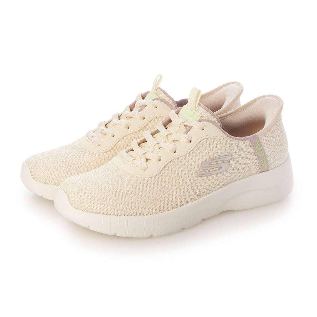 スケッチャーズ SKECHERS レディース スニーカー ローカット SLIP-INS スリップインズ DYNAMIGHT 2.0-DAILY 150480,ホワイト