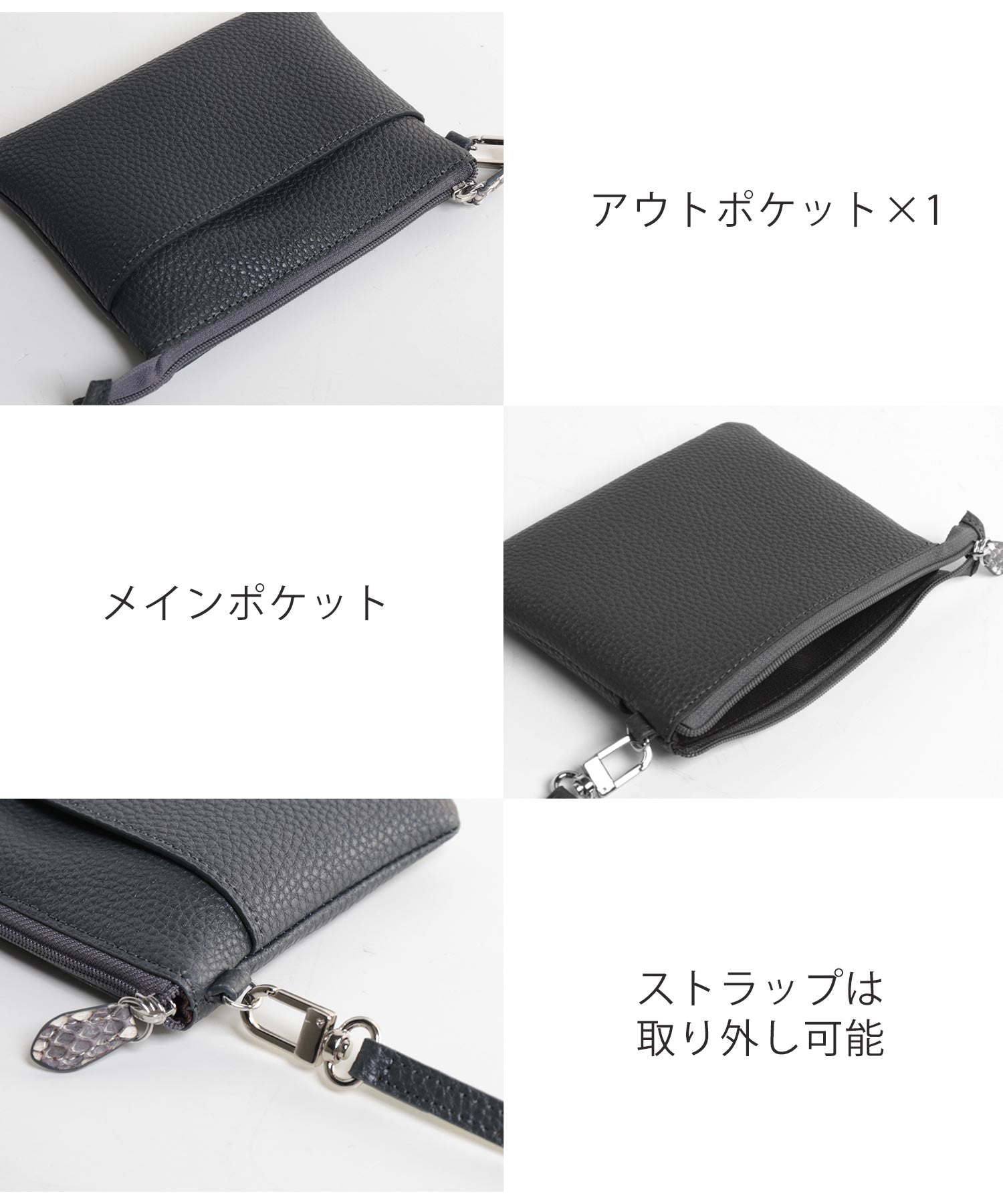 サンキョウショウカイ 三京商会 ダイヤモンドパイソン&牛革レザー肩掛けバッグ