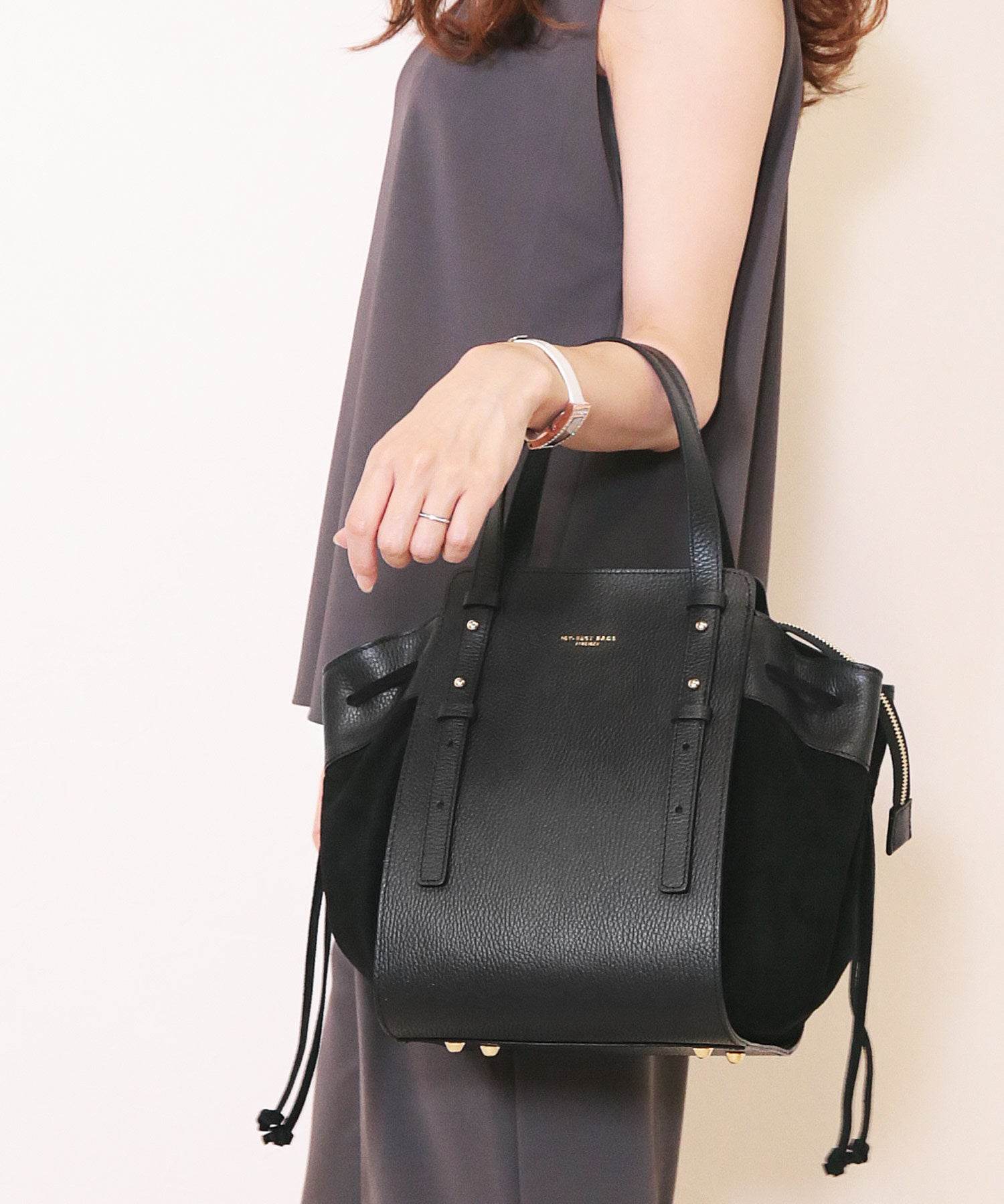 サンキョウショウカイ 三京商会 [MY BEST BAG]ホースヘア牛革ミニボストンショルダーバッグ