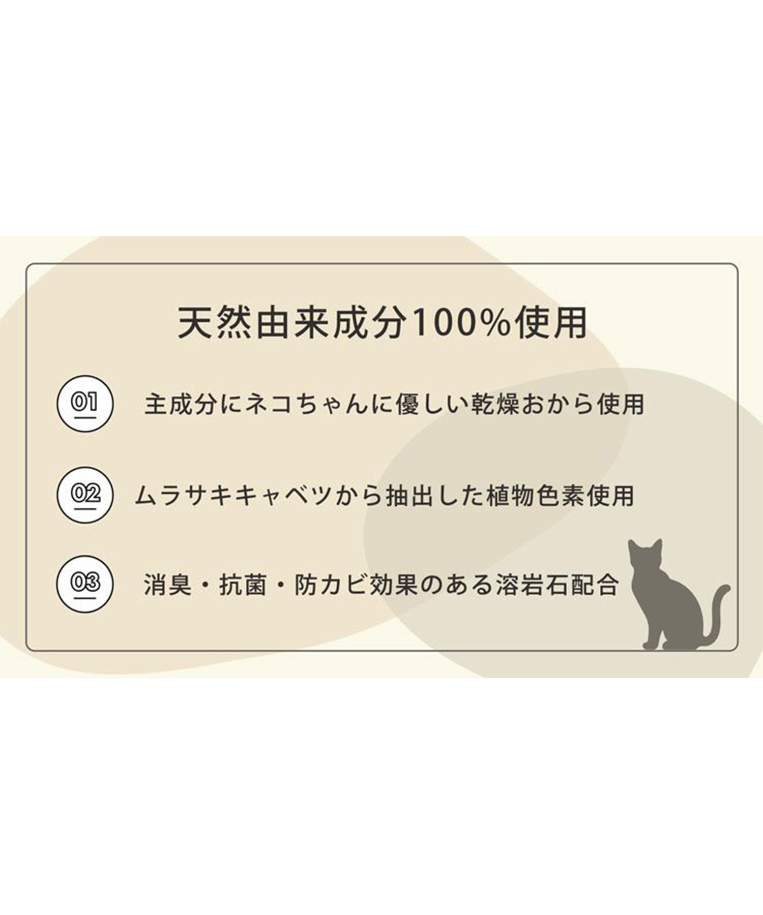 サンキョウショウカイ 三京商会 猫砂 健康チェック おから 天然素材 ph おしっこチェック 【返品不可商品】 （スナ） スナ