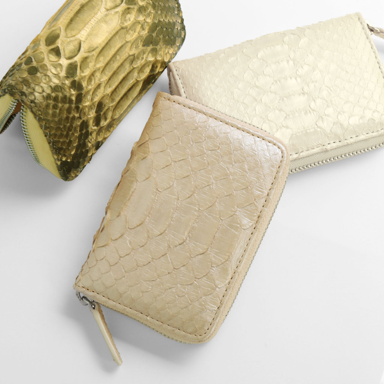 サンキョウショウカイ 三京商会 パイソンレザーコインケース （ブルー） ブルー