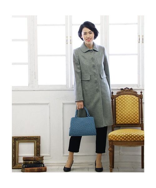 サンキョウショウカイ 三京商会 カシミヤ 100% コート フォックス