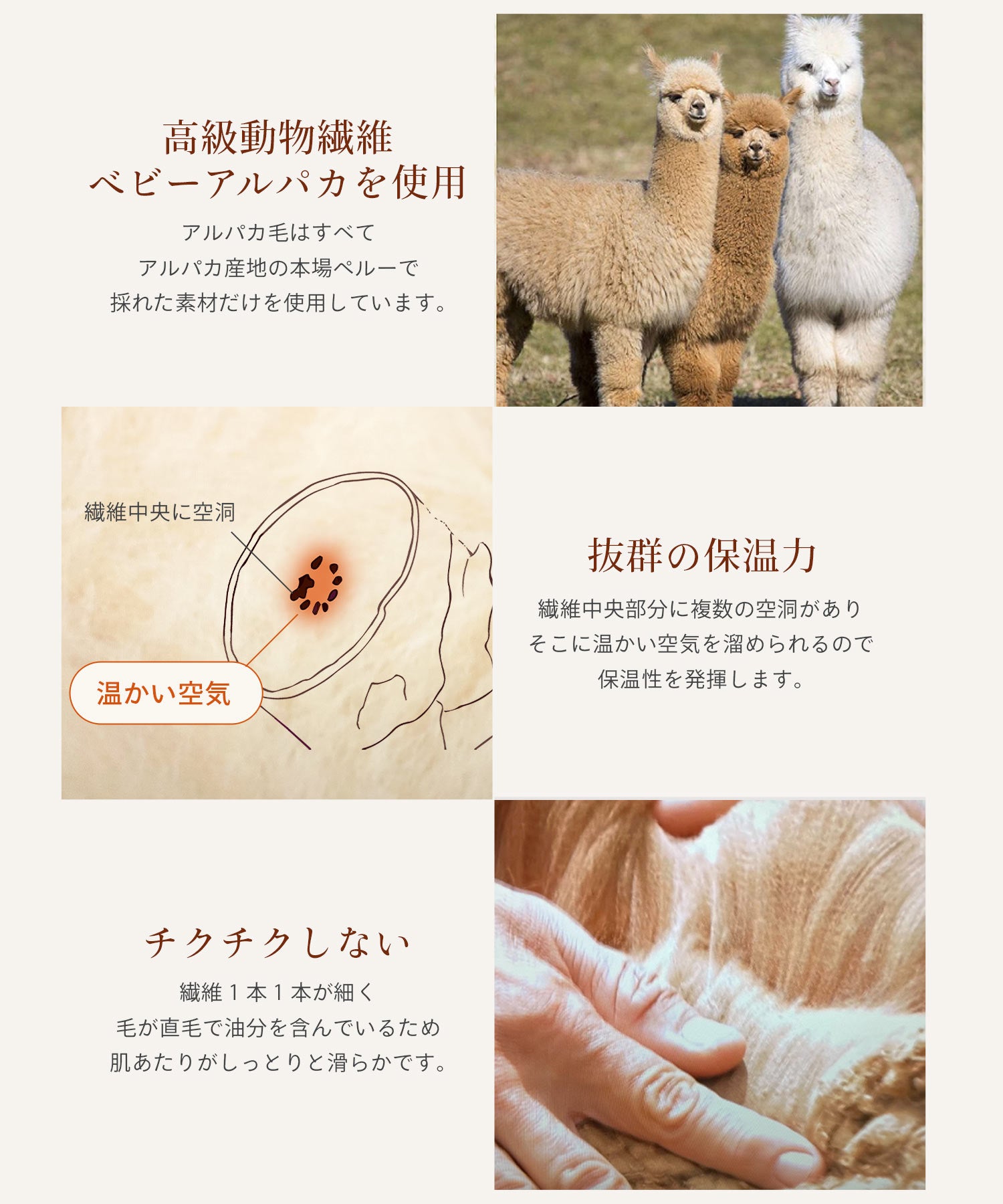 サンキョウショウカイ 三京商会 あったかベビーアルパカ & コットン腹巻日本製 （グレー） グレー