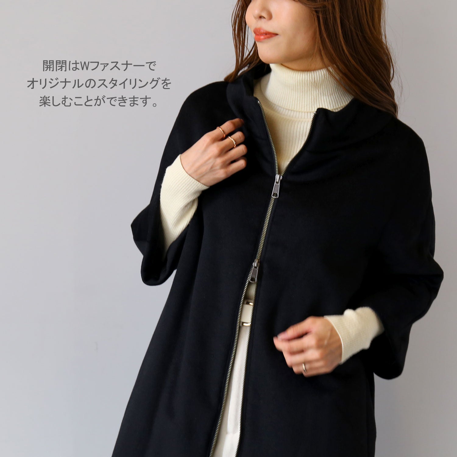 サンキョウショウカイ 三京商会 カシミヤコートダウン80% 秋冬コート （スモークベージュ） スモークベージュ