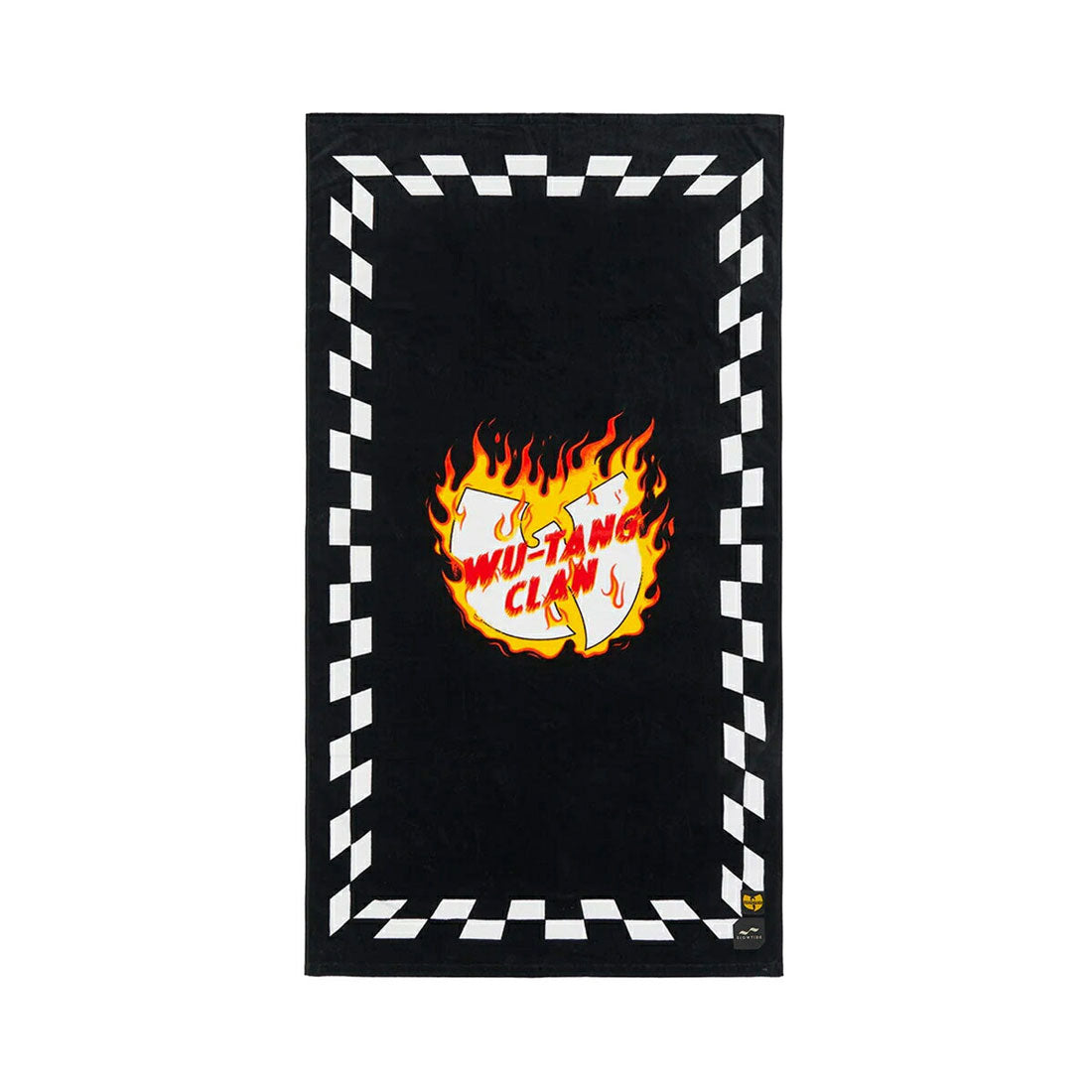 スロータイド SLOWTIDE SLOWTIDE Blocks On Fire Beach Towel（スロウタイド ブロックス オン ファイヤー ビーチタオル） （BLACK） BLACK