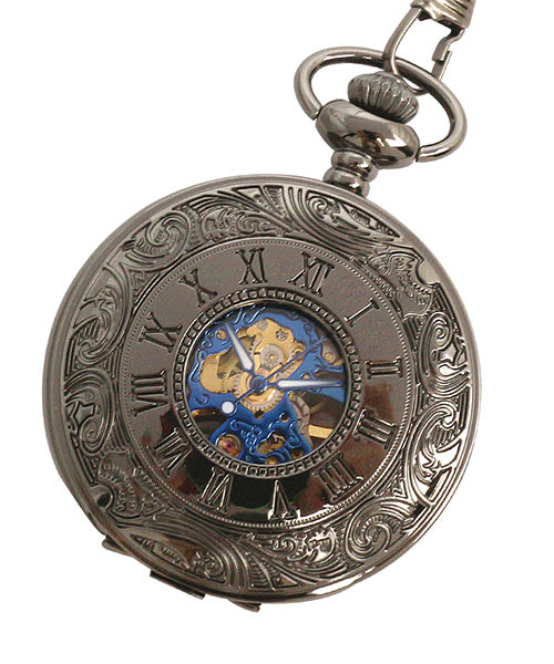 SP SP Pocket Watch PWA007-BKBL Manual Wind Mechanical Watch Men's Watch