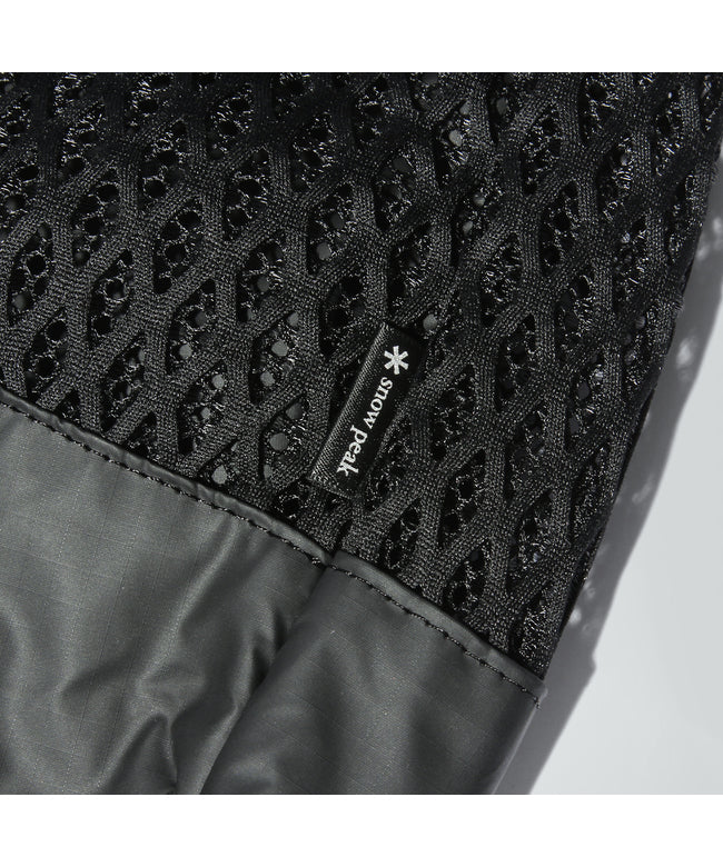 スノーピーク snow peak 新商品/スノーピーク/スノーピーク/ダブルフェイスメッシュ/Double Face Mesh/Shoulder Bag/ショルダーバッグ/17L【ac-25su （ブラック） ブラック