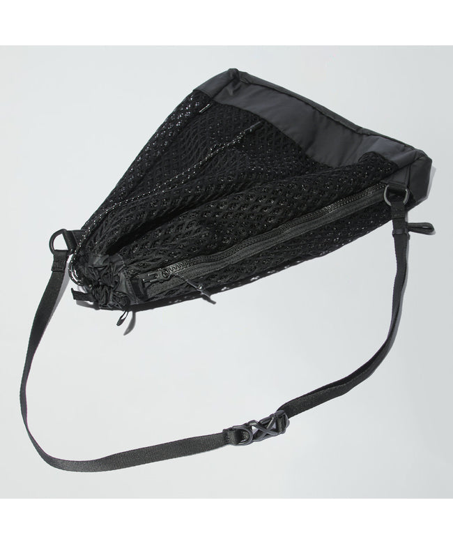 スノーピーク snow peak 新商品/スノーピーク/スノーピーク/ダブルフェイスメッシュ/Double Face Mesh/Shoulder Bag/ショルダーバッグ/17L【ac-25su （ブラック） ブラック