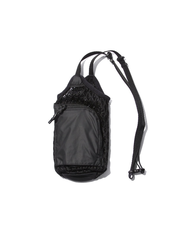 スノーピーク snow peak 新商品/スノーピーク/スノーピーク/ダブルフェイスメッシュ/Double Face Mesh/Bottle Carrier/ショルダーバッグ/ボトルキャリア【a （ブラック） ブラック