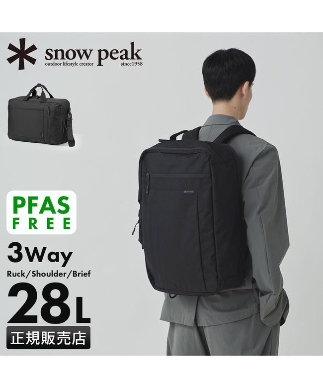 スノーピーク snow peak スノーピーク エブリデイユース リュック Snow Peak Everyday Use ac-25su401 （ブラック） ブラック