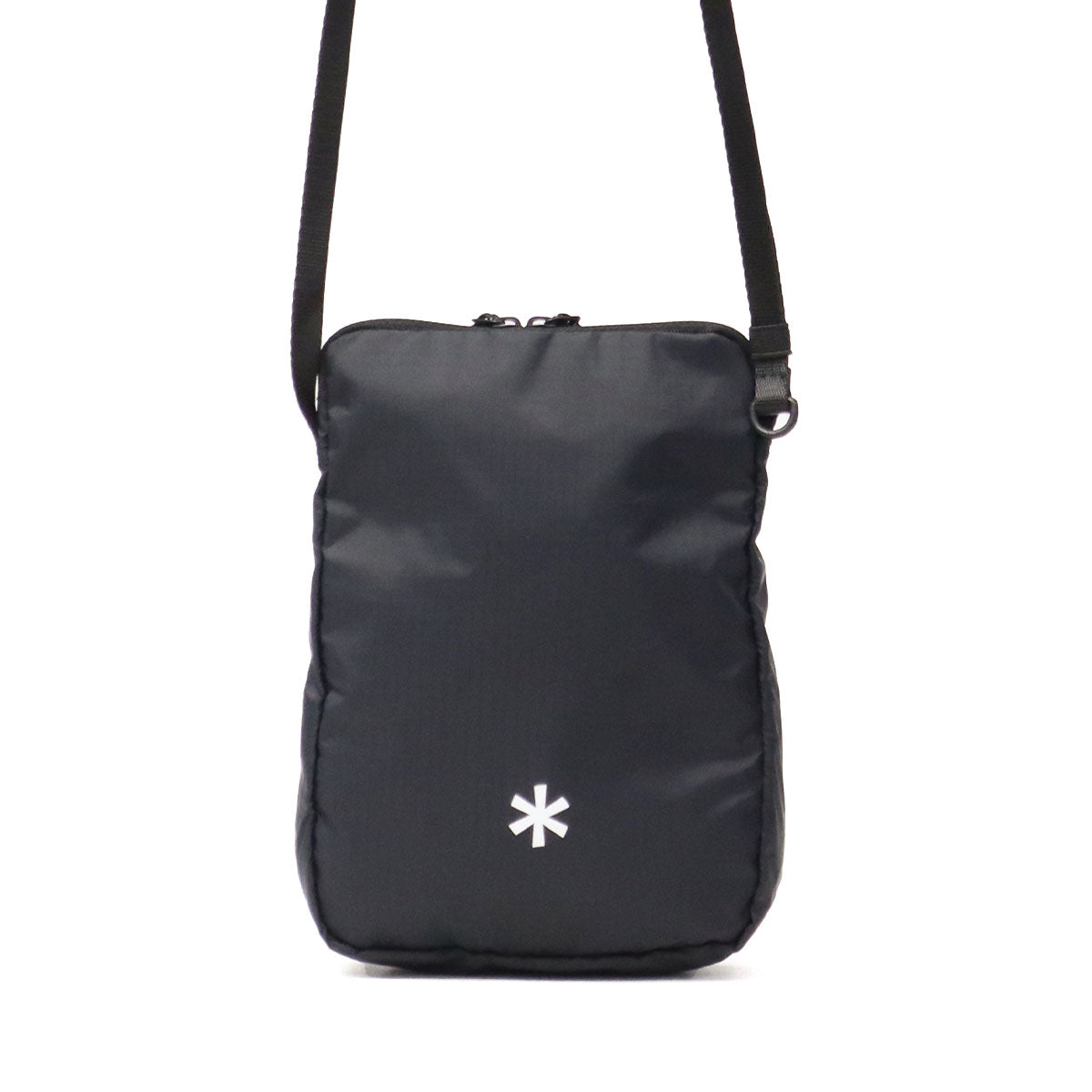 スノーピーク snow peak サコッシュ メンズ レディース 軽量 縦型 オシャレ ブランド バッグ 小さめ コンパクト ナイロン ショルダーバッグ 斜めがけ New Standard Sacoche NSD-AC-25AU004 （Black） Black