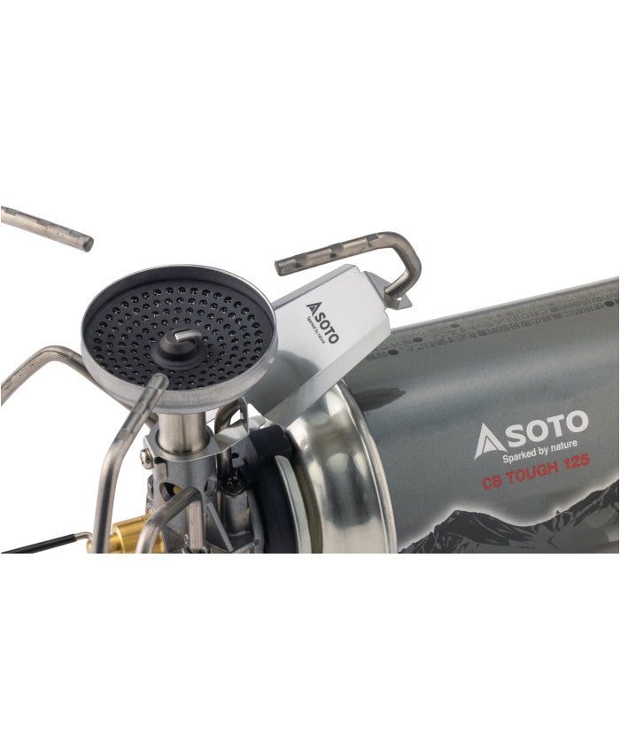 ソト SOTO アウトドア レギュレーターストーブ TRITRAIL ST350【返品不可商品】 （シルバー） シルバー