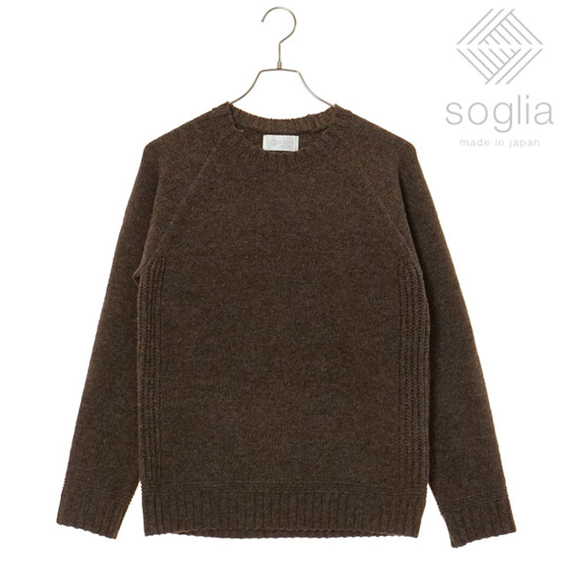 ソリア soglia LANDNOAH Sweater Brown [FW25] （Brown） Brown