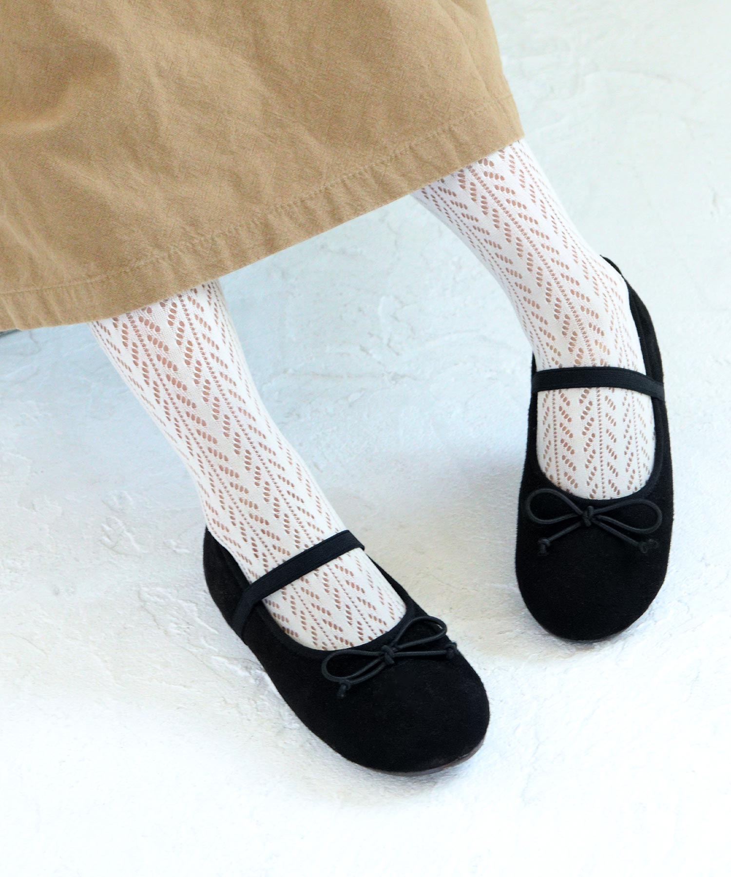 ソロット SOROTTO 【ママとお揃い】16-18cm ゴム付き バレエシューズ