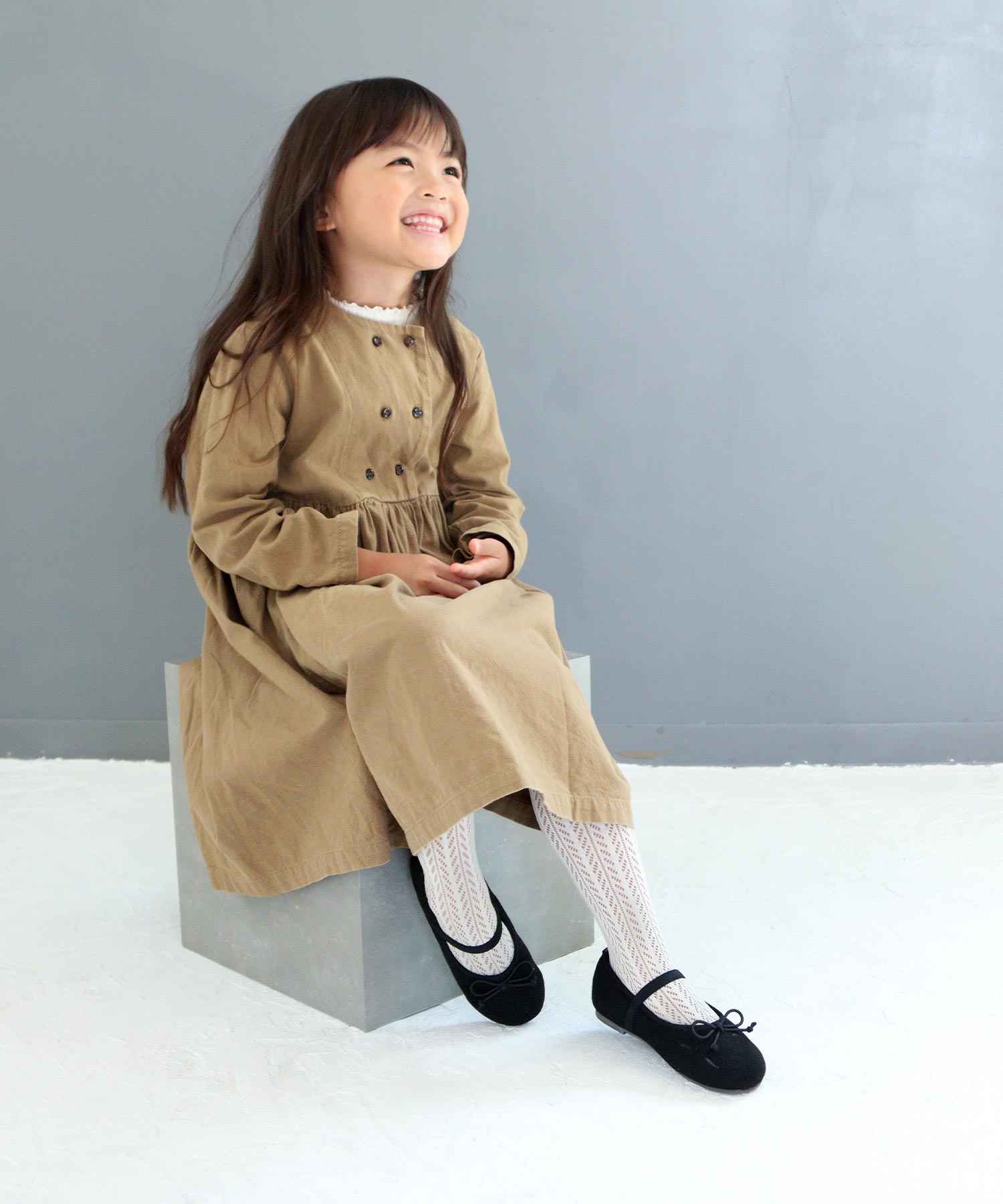 ソロット SOROTTO 【ママとお揃い】16-18cm ゴム付き バレエシューズ
