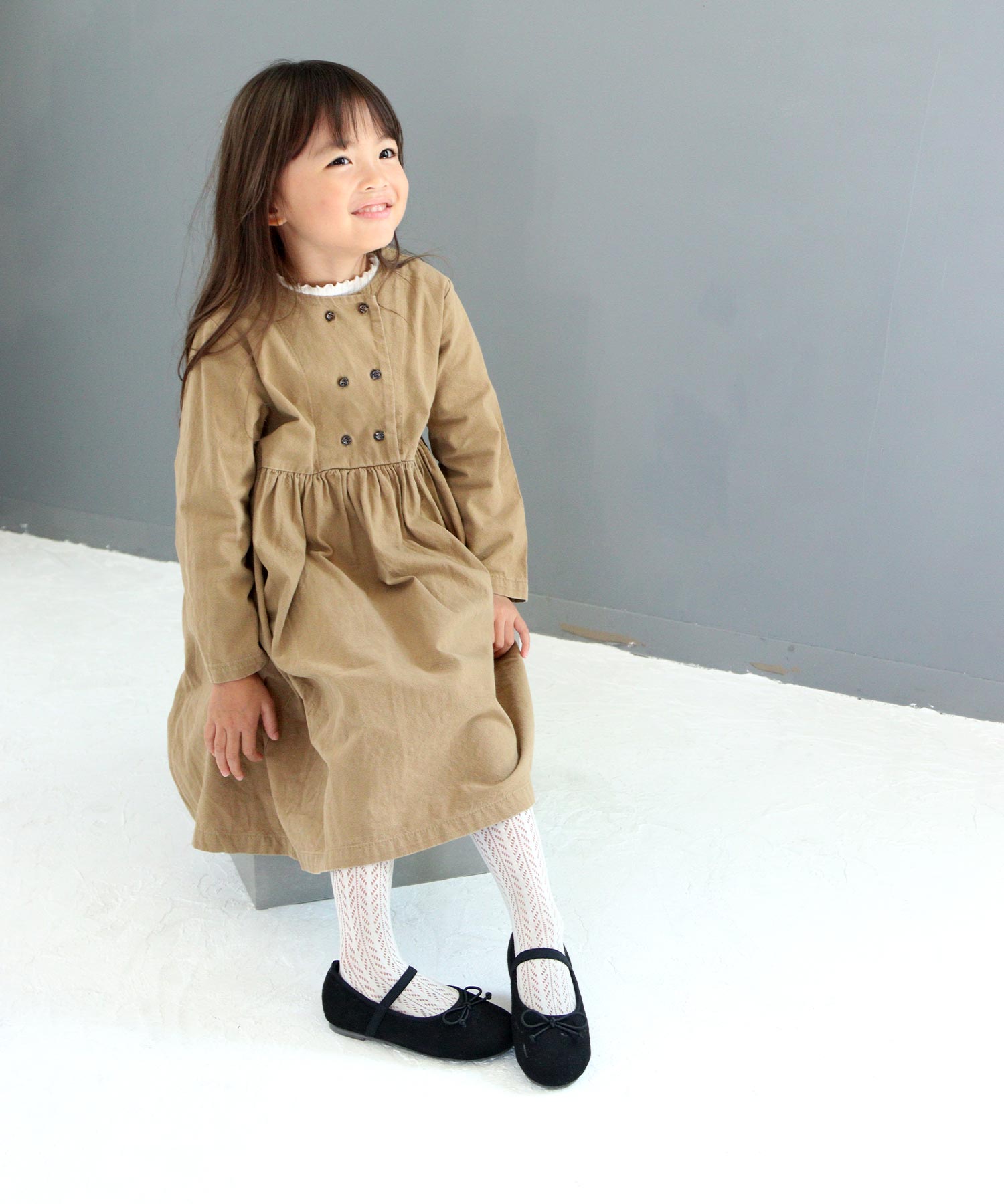 ソロット SOROTTO 【ママとお揃い】16-18cm ゴム付き バレエシューズ