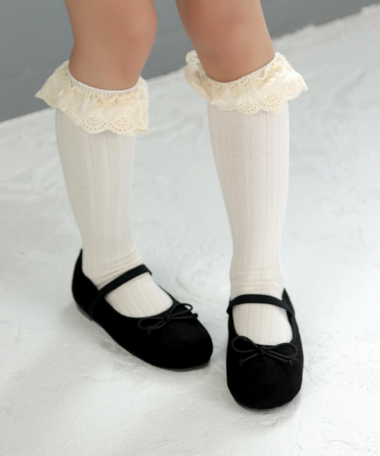 ソロット SOROTTO 【ママとお揃い】16-18cm ゴム付き バレエシューズ