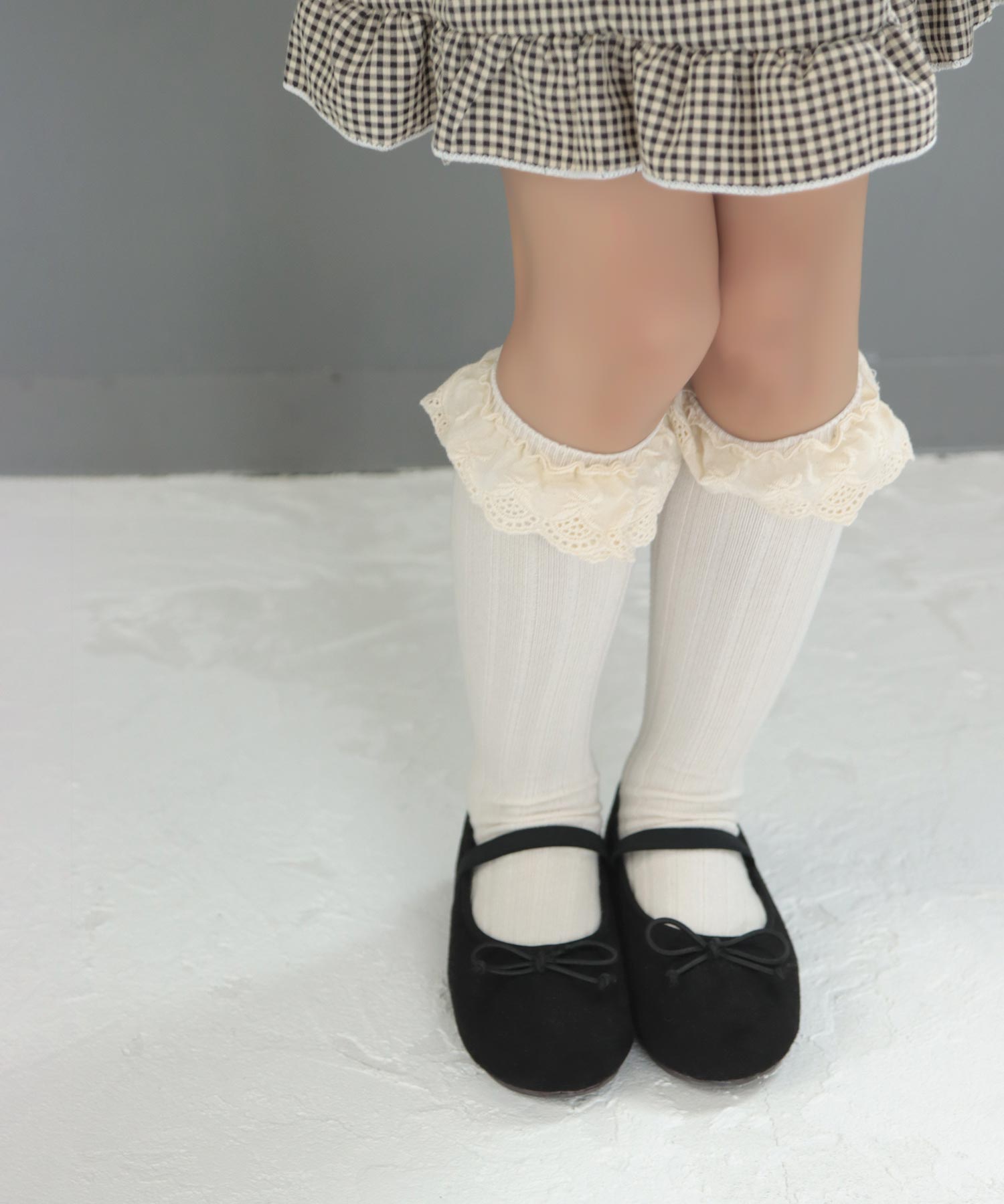 ソロット SOROTTO 【ママとお揃い】16-18cm ゴム付き バレエシューズ