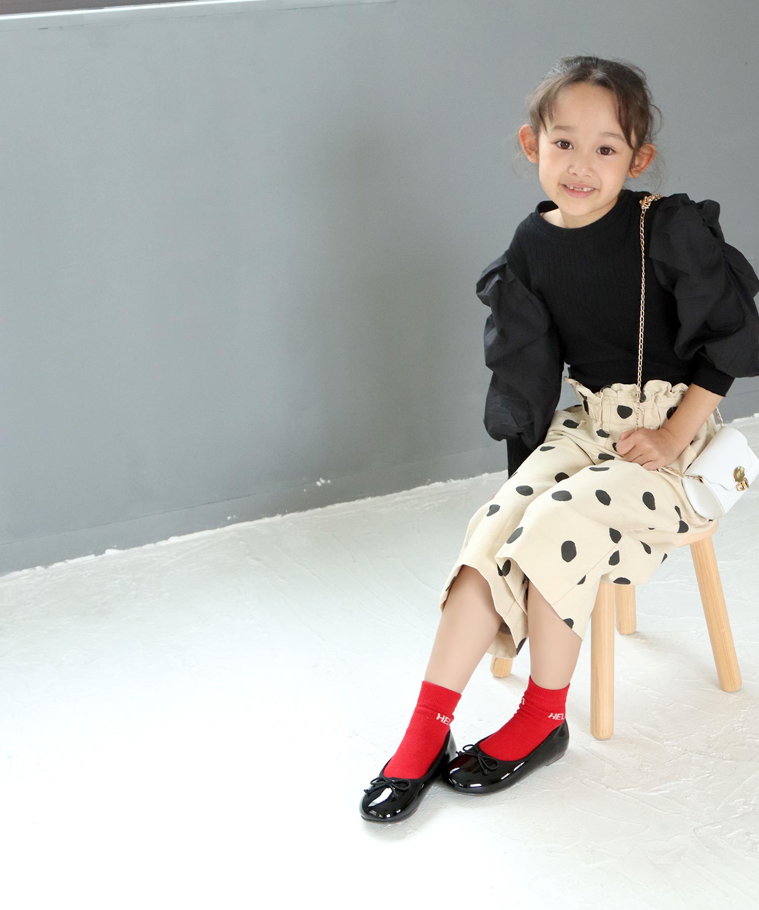 ソロット SOROTTO 【ママとお揃い】19-22cm バレエシューズ