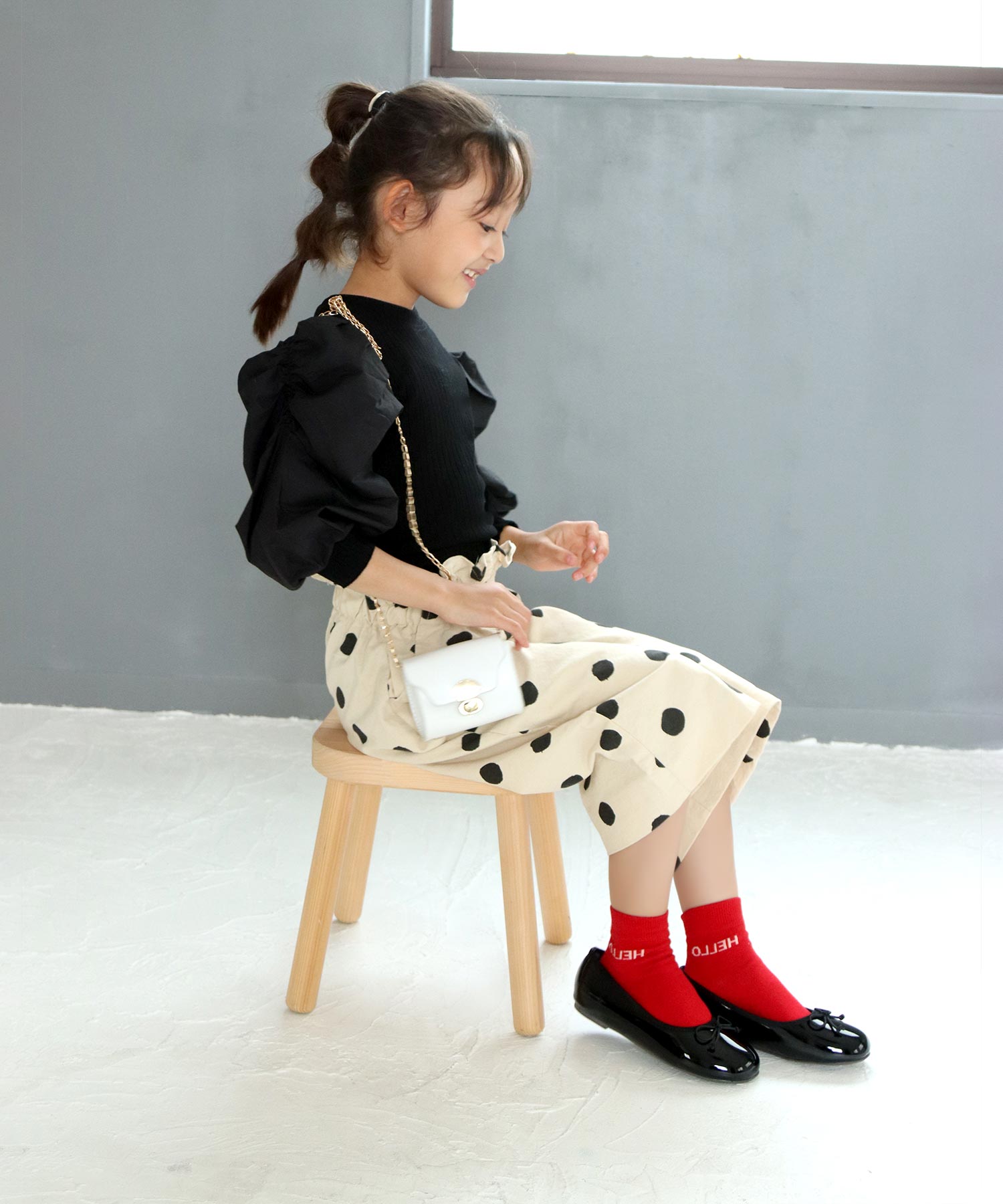 ソロット SOROTTO 【ママとお揃い】19-22cm バレエシューズ