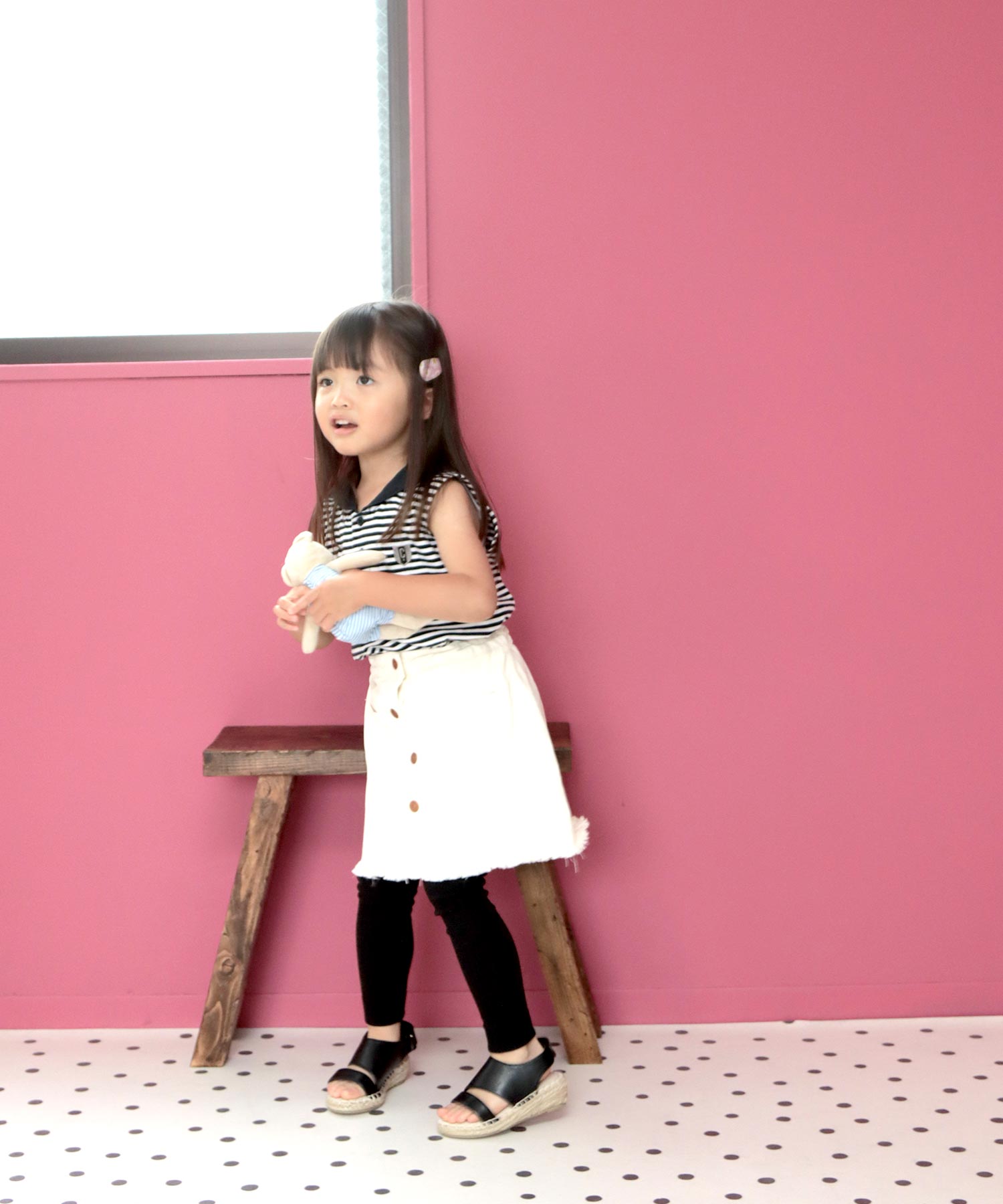 ソロット SOROTTO 【ママとお揃い】斜めストラップのジュートサンダル (KIDS) （ブラック） ブラック