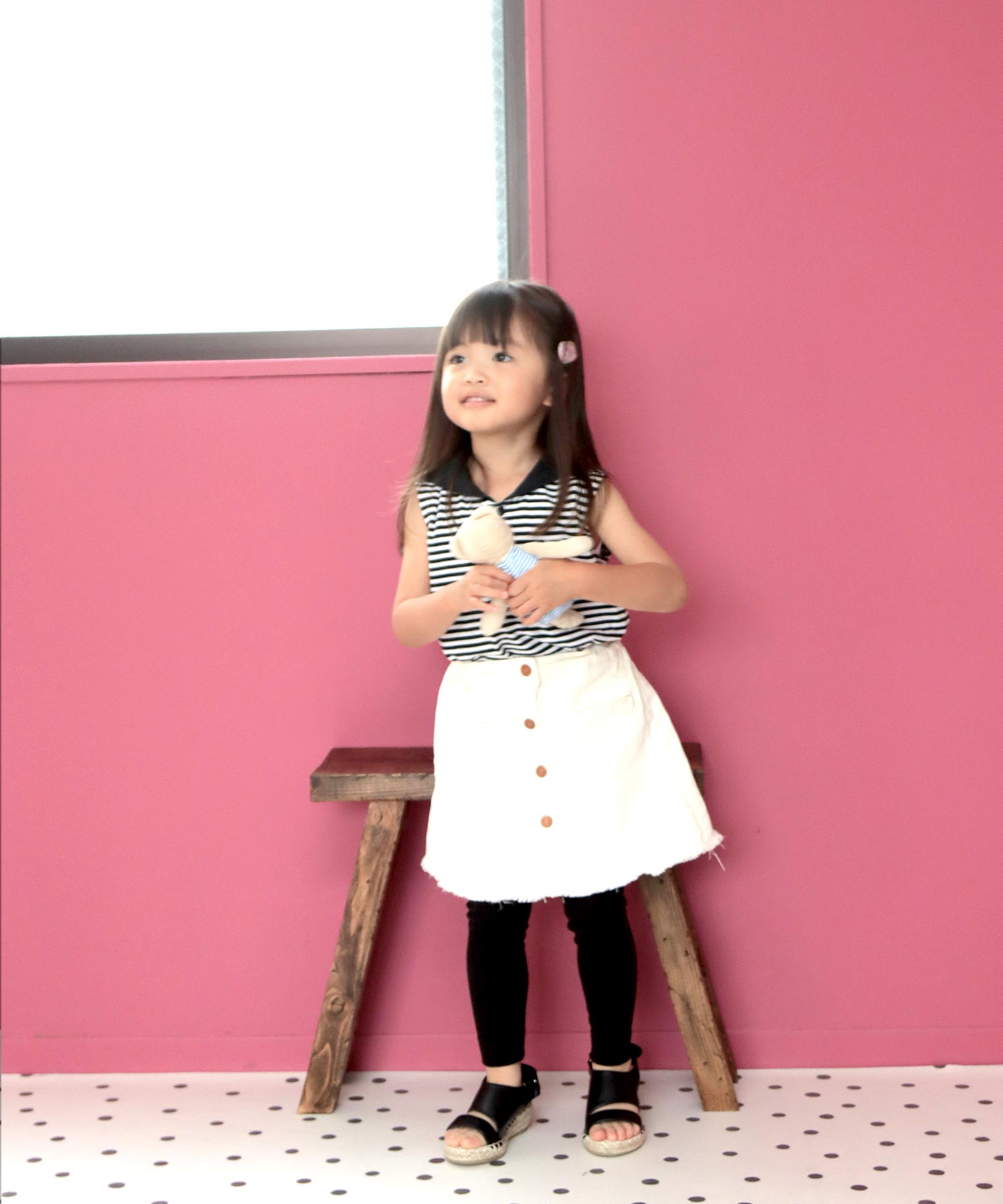 ソロット SOROTTO 【ママとお揃い】斜めストラップのジュートサンダル (KIDS) （ブラック） ブラック