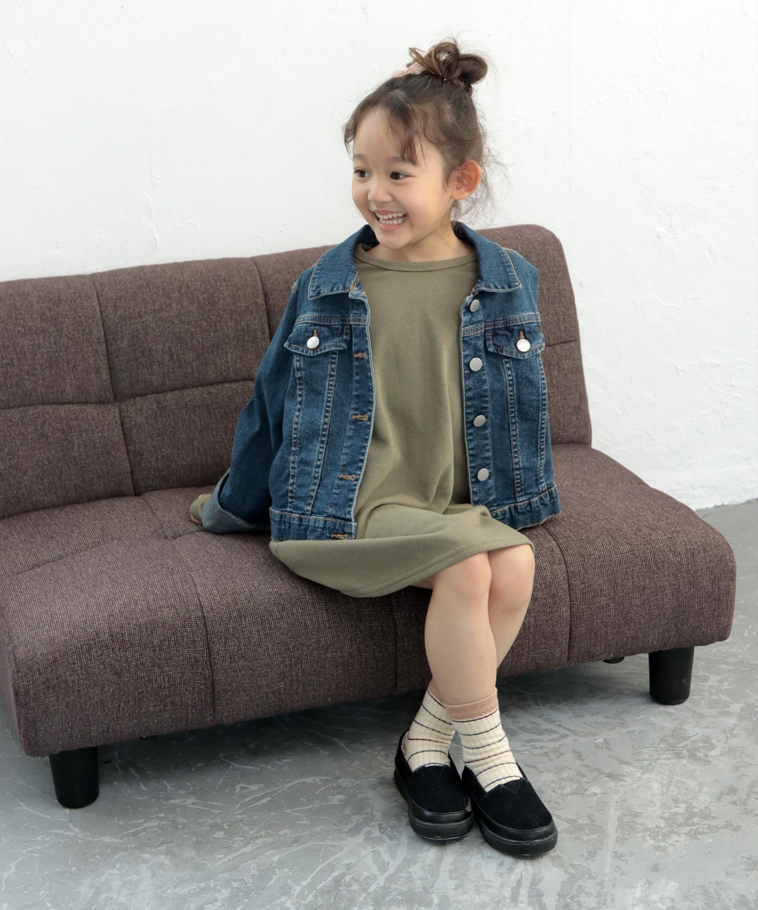 ソロット SOROTTO 【ママとお揃い】キッズコーデュロイスニーカースリッポン