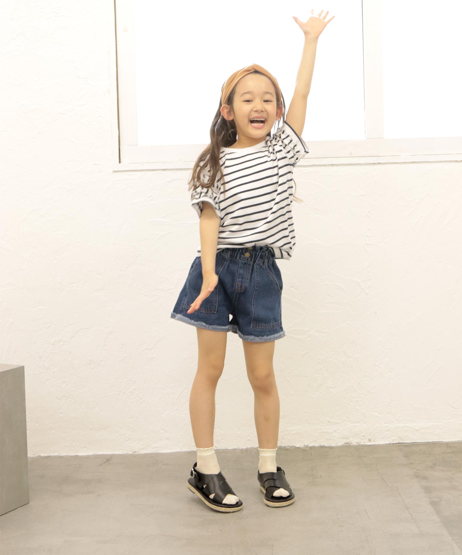 ソロット SOROTTO 【ママとお揃い】ジュートソールのフラットサンダル (KIDS) （ブラック） ブラック