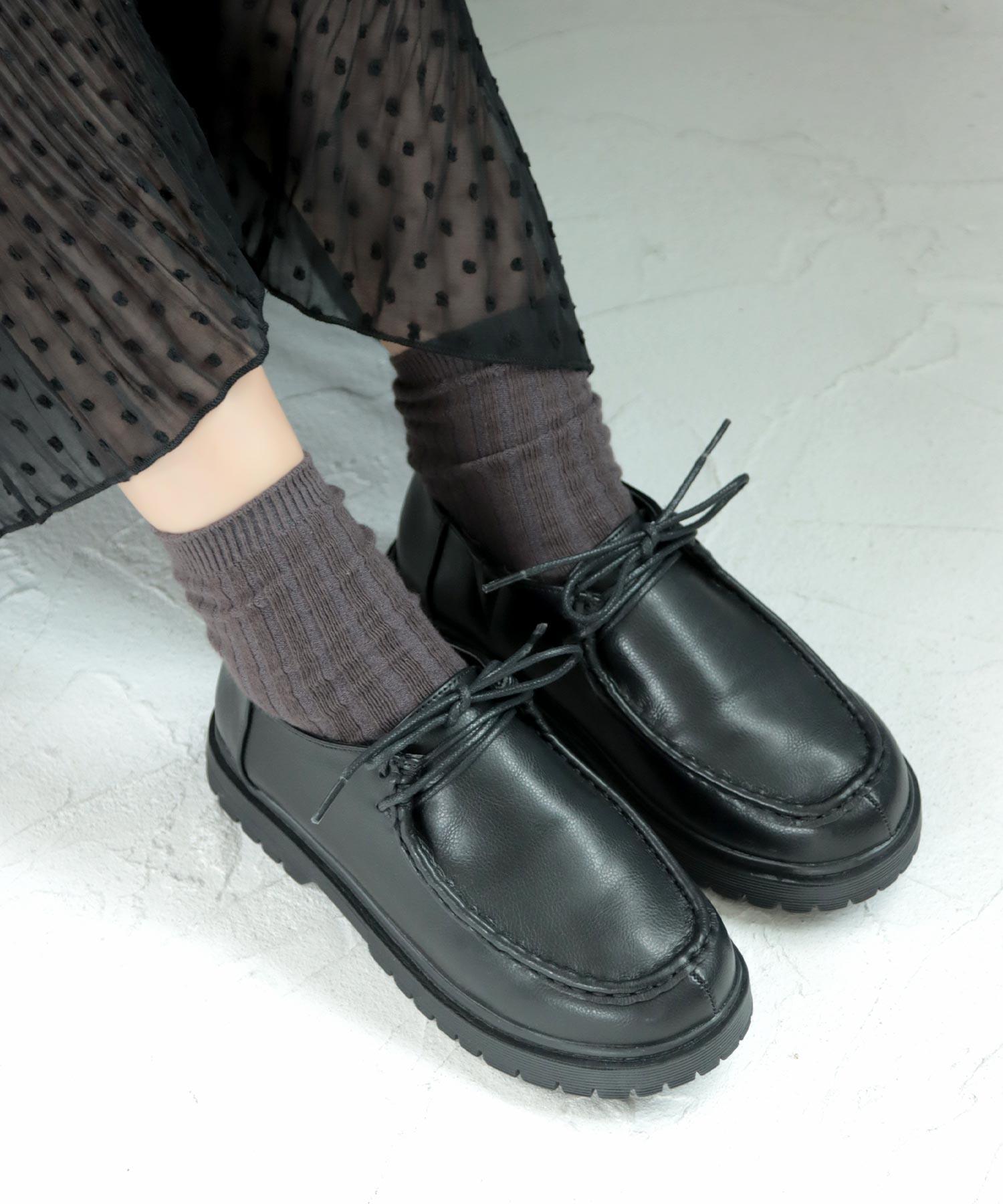 ソロット SOROTTO レースアップローファー