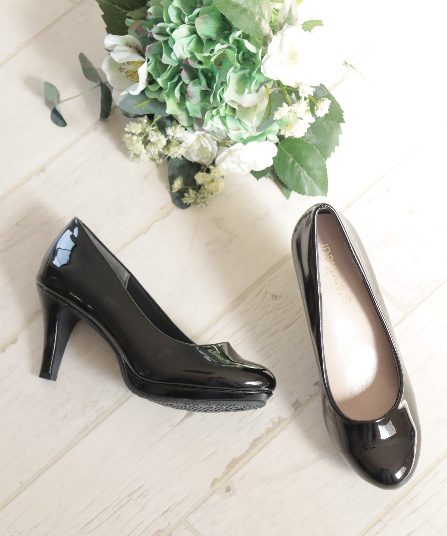 Sorotto Storm Formal Round Toe Pumps