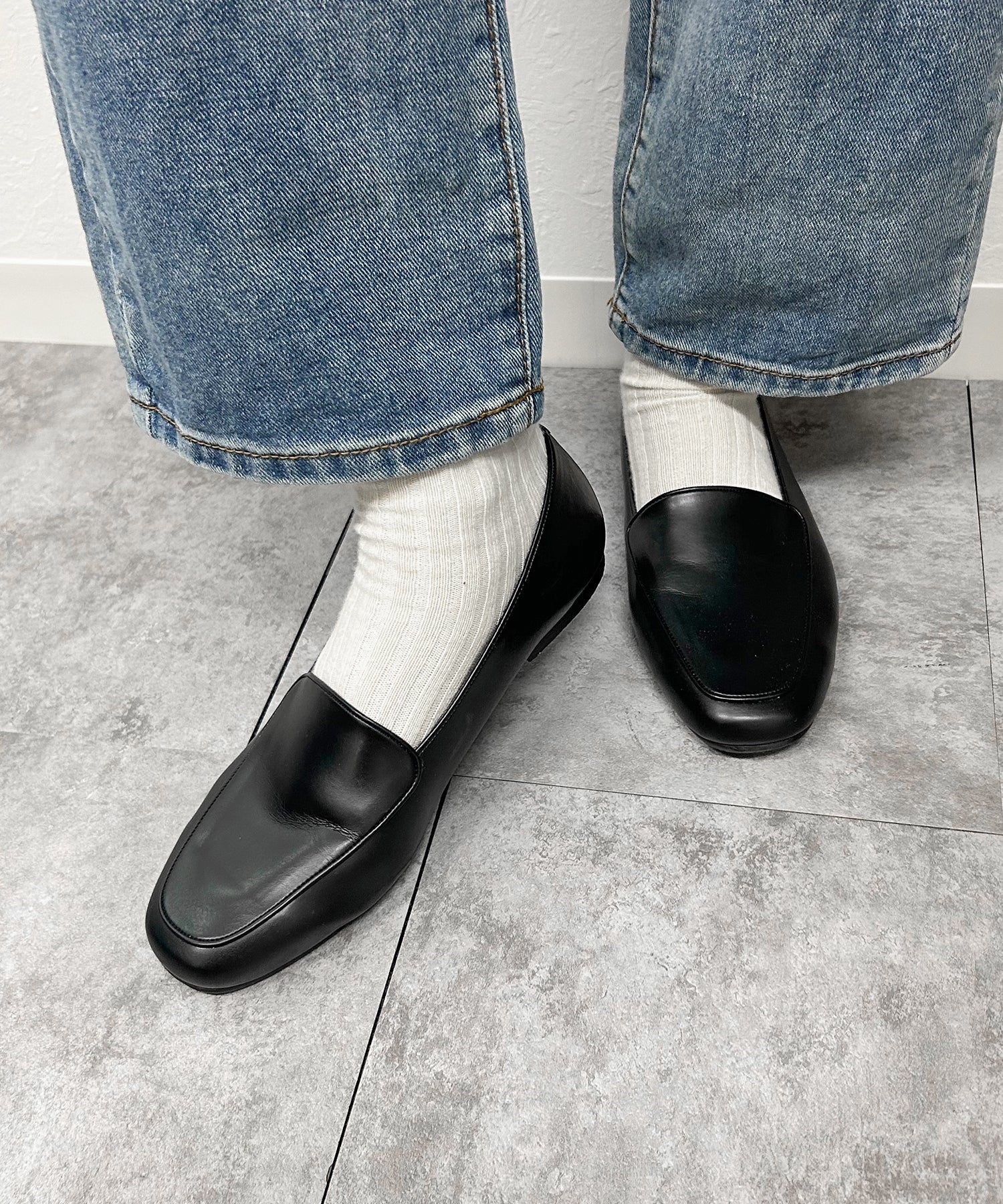 ソロット SOROTTO 日本製ミニマルローファーパンプス MADE IN JAPAN （ブラック） ブラック