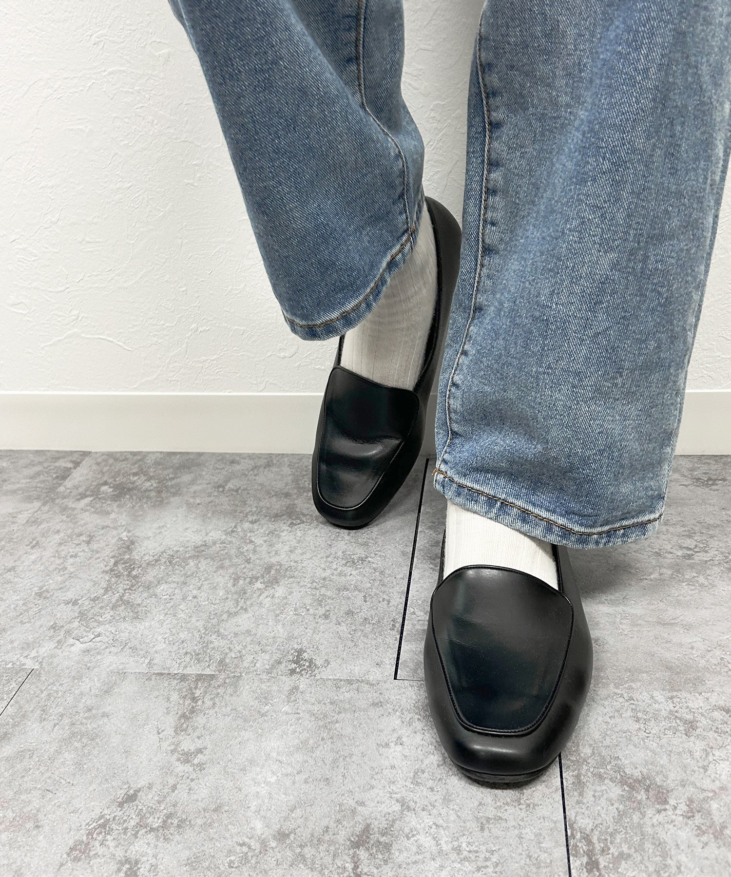 ソロット SOROTTO 日本製ミニマルローファーパンプス MADE IN JAPAN （ブラック） ブラック