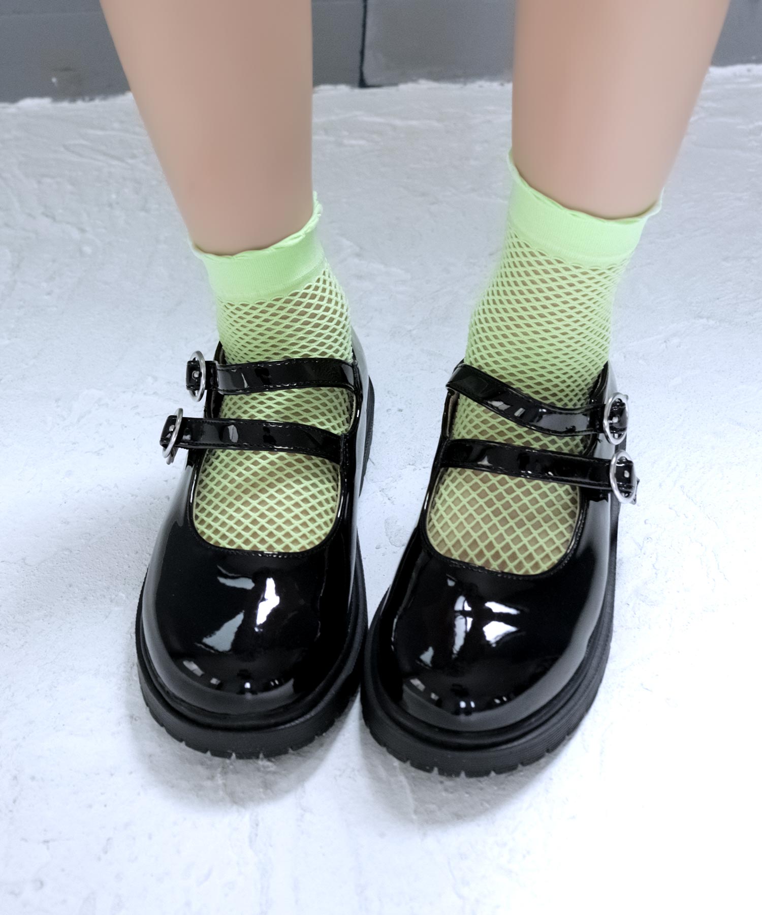 ソロット SOROTTO ダブルストラップ 厚底フォーマルパンプス  ◆メリージェーンシューズ