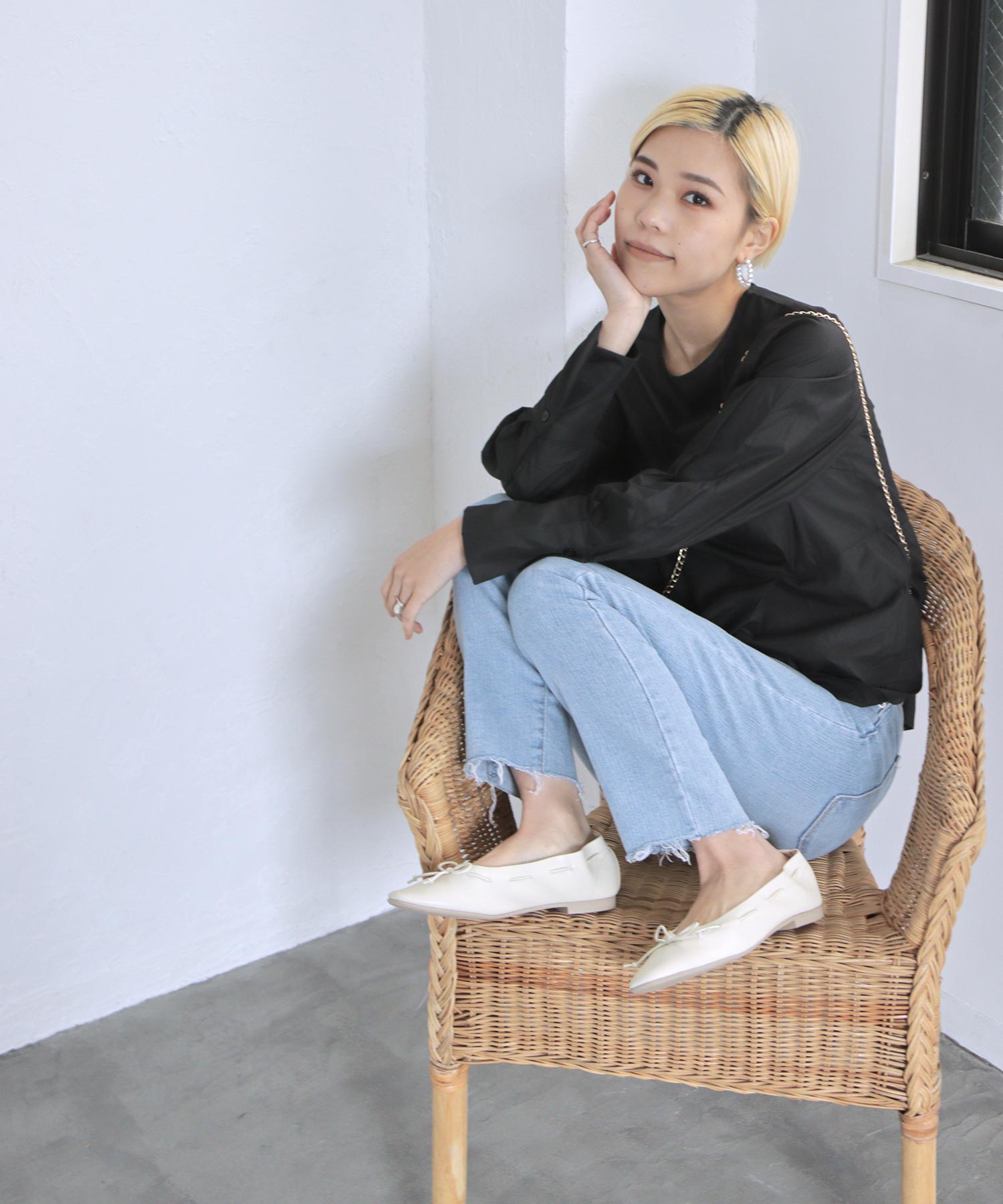 Sorotto Sorotto [從兒童到成人]輕巧的Petanko鞋，帶有Kushukushu Design