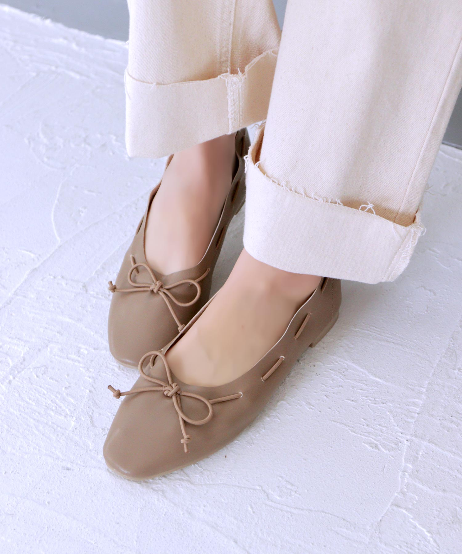 Sorotto Sorotto [從兒童到成人]輕巧的Petanko鞋，帶有Kushukushu Design