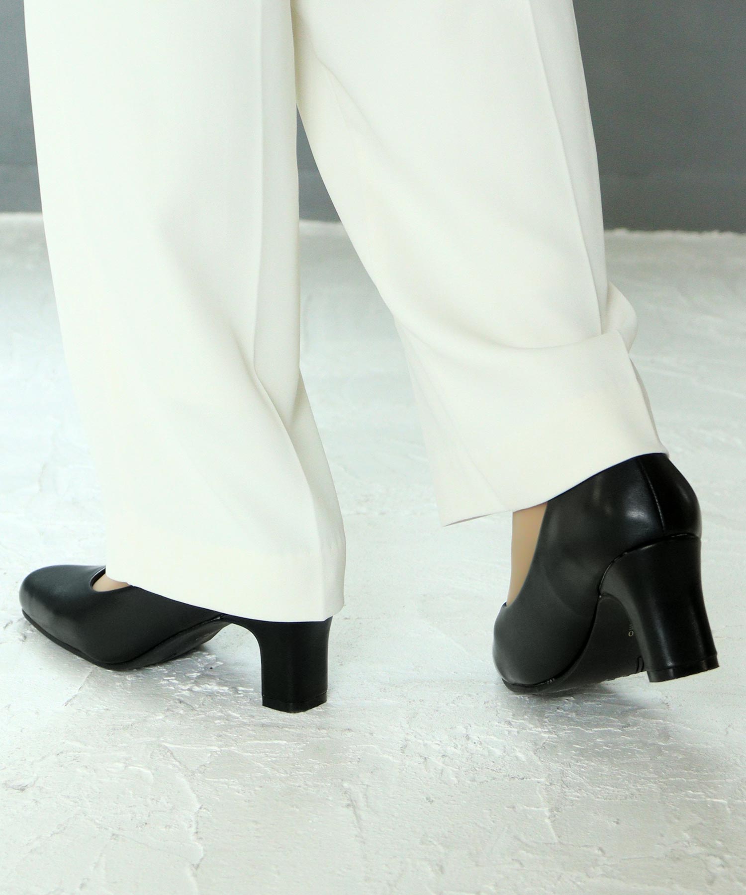 SOROTTO Soft 3D insole, 6.5cm mid-heel, plain pumps you can run in