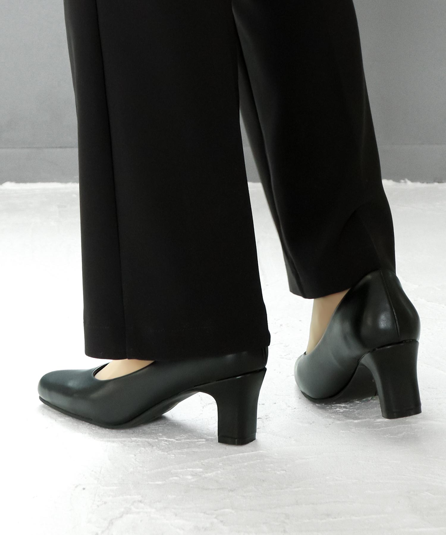 SOROTTO Soft 3D insole, 6.5cm mid-heel, plain pumps you can run in