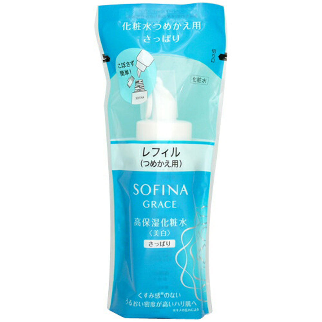 SOFINA Grace 蘇菲娜 高保濕乳液 美白清爽 130mL [補充裝] [不可退貨]