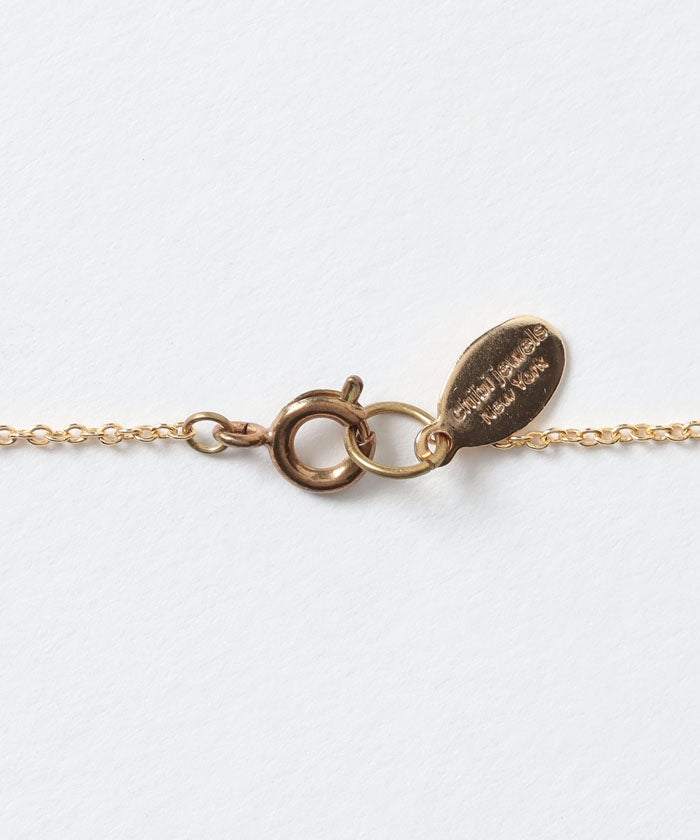 Socolla 【socolla】CHIBIJEWELSCORAL Necklace BRASS