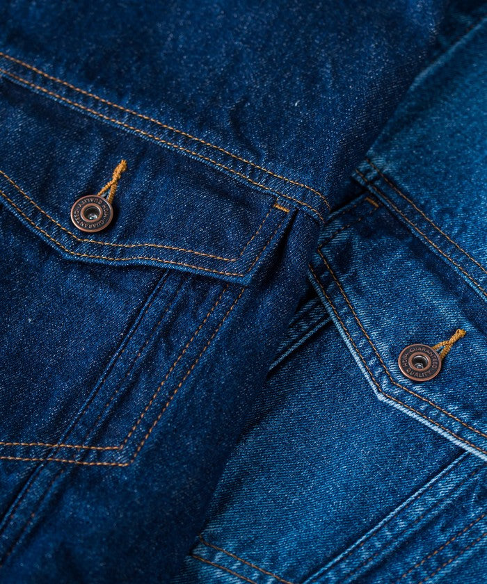 Socolla 【socolla】 Denim Over Vest